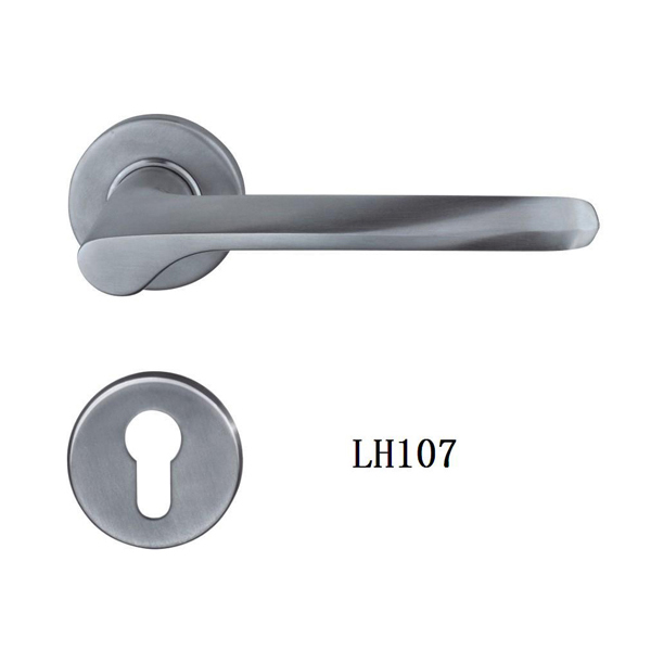 fire rated casting solid door lever handle