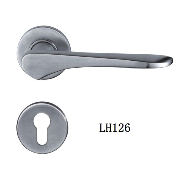 Stainless steel solid casting door handle