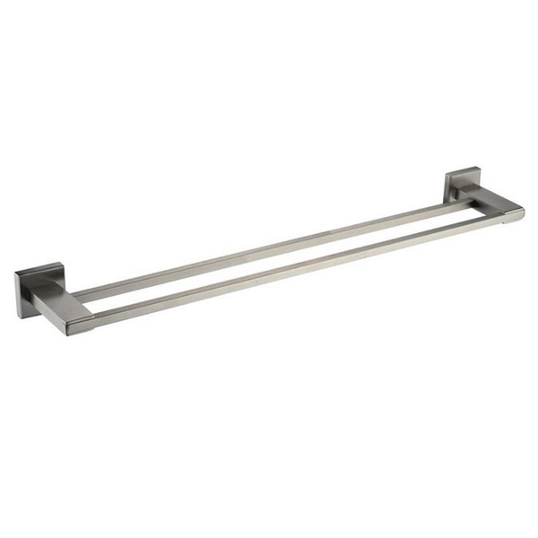 stainless steel double toilet towel bar