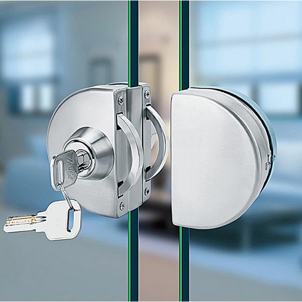 Stainless Steel Glass Door Lock