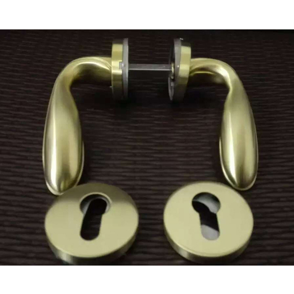Stainless steel Solid Gold lever handle