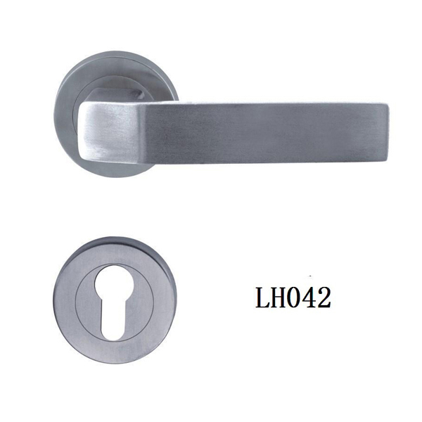 American simple style bedroom door lock handle