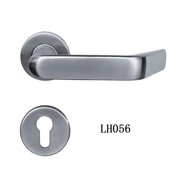 European style stainless steel knob door handle