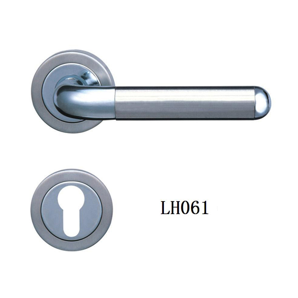 High quality 304 stainless steel solid lever door handle